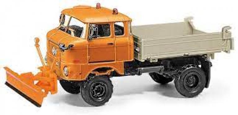 IFA W50 LA ND Sped.-Kab. 3SK mit Schneepflug